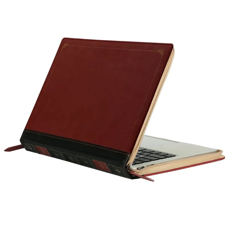 Newest PU Leather Laptop Sleeve for MacBook Air 13 15 A2337 M3 A3113 A3114 Carrying Case for Pro13 14 16 A2338 A2918 A2992 A2991