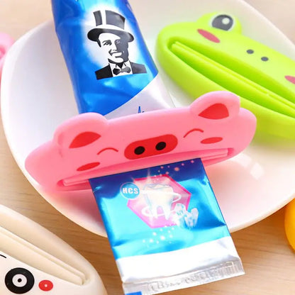 Rolling Cartoon Toothpaste Squeezer Tube