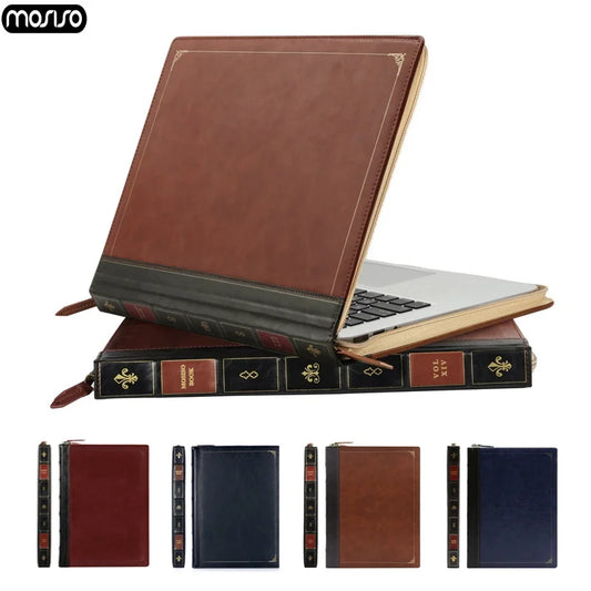 Newest PU Leather Laptop Sleeve for MacBook Air 13 15 A2337 M3 A3113 A3114 Carrying Case for Pro13 14 16 A2338 A2918 A2992 A2991