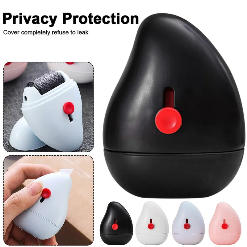 Theft Protection Roller Stamp for Privacy Confidential