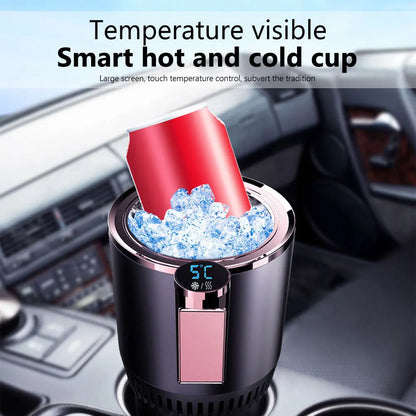 Smart Hot And Cold Cup Drinks Holders Digital Temperature Display