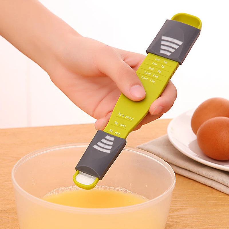 Adjustable Kitchen Scales Measuring  Spoon