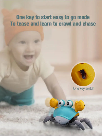 Dancing Crab Toy for Babies Crawling