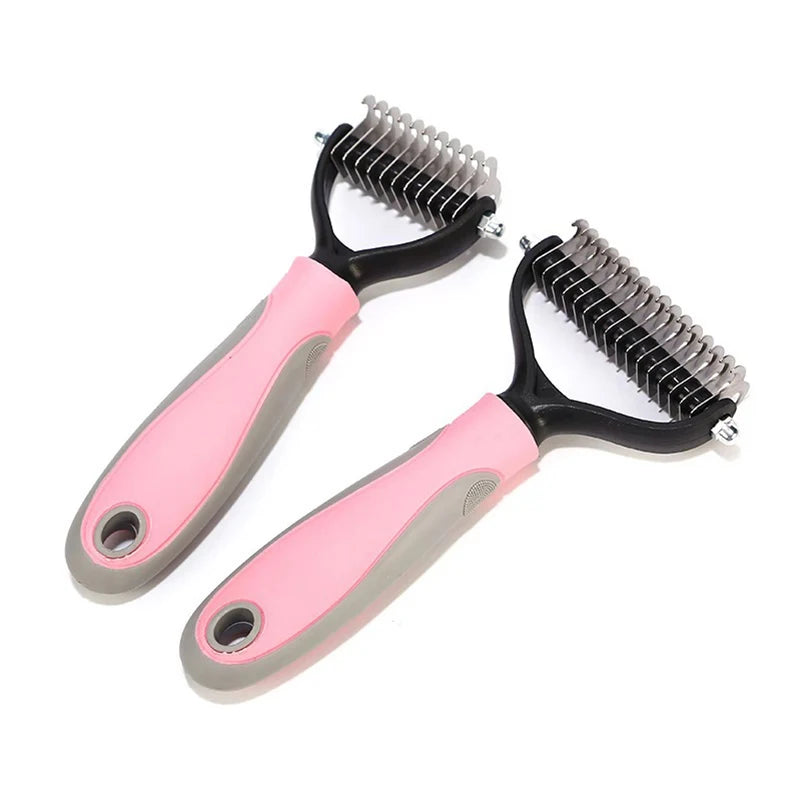 Professional Pet Deshedding Brush Dog Hair Remover