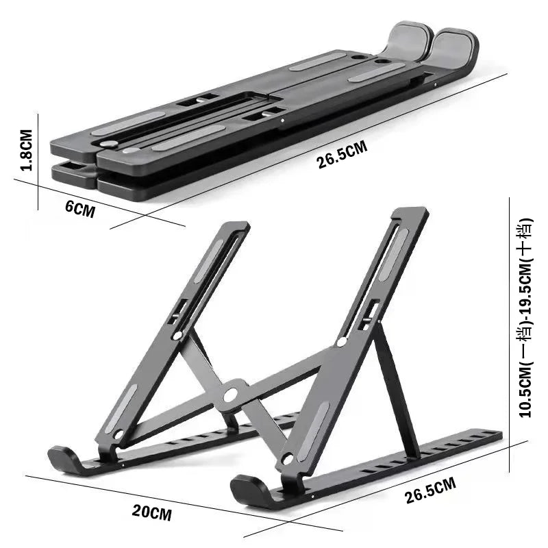 Foldable Laptop Stand Adjustable Portable Notebook