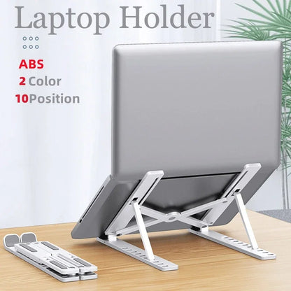 Foldable Laptop Stand Adjustable Portable Notebook