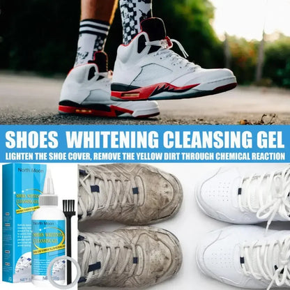 Shoes Cleaner Kit Removes Shoes Whitening Cleansing Gel