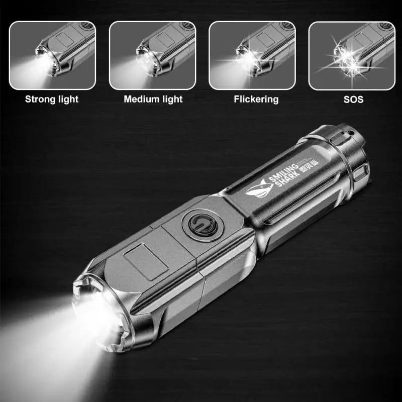 100000 Lumens Tactical Flashlight