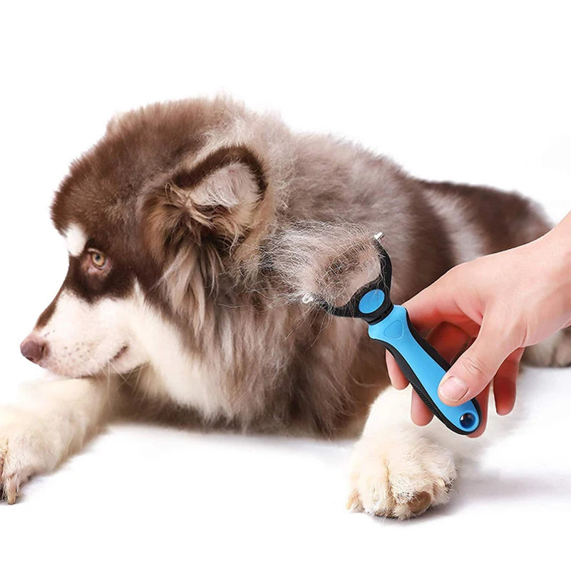 Professional Pet Deshedding Brush Dog Hair Remover