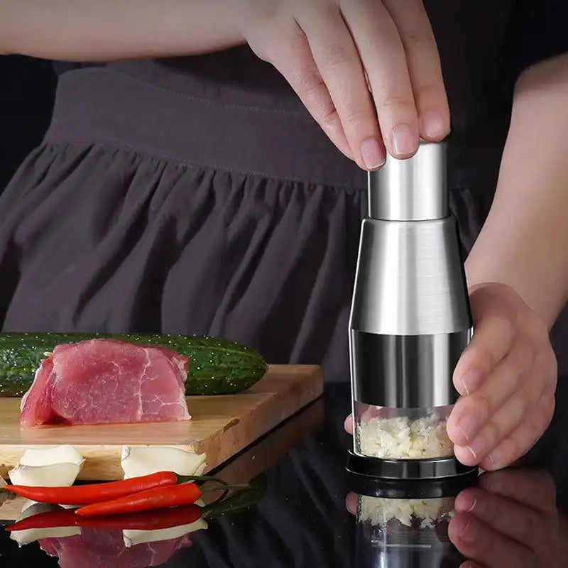 Multifunction Hand Press Food Chopper