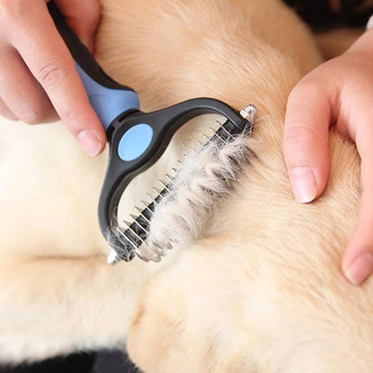 Professional Pet Deshedding Brush Dog Hair Remover