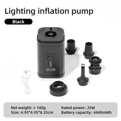 Wireless Inflation Pump Portable Outdoor Mini Air Compressor