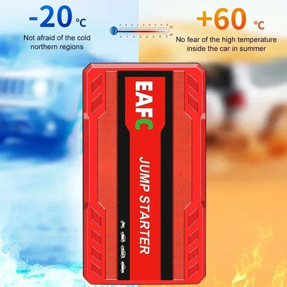 Peak Current 600A Car Jump Starter Power Bank 12V Portable Car Battery Booster Charger Starting Device Petrol Diesel Car Starter