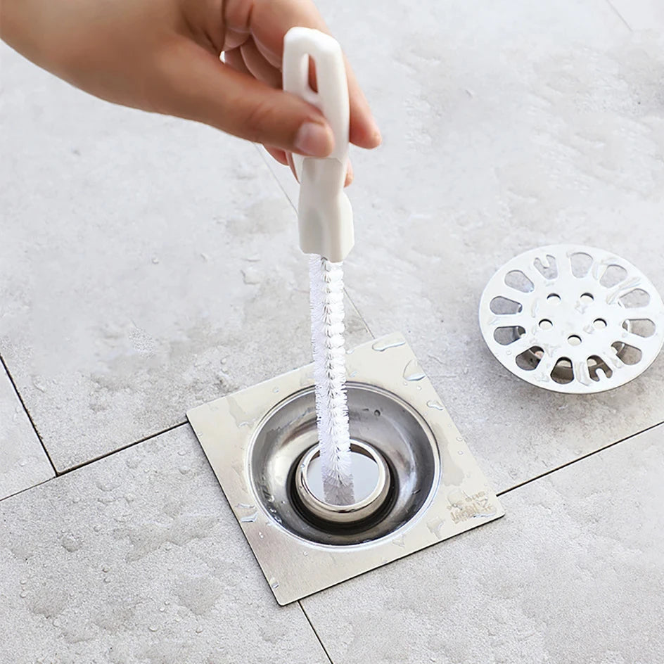 Sink Cleaning Brush Drain Cleaner Flexible Cleaner Kitchen Clog Plug Hole Remover Tool