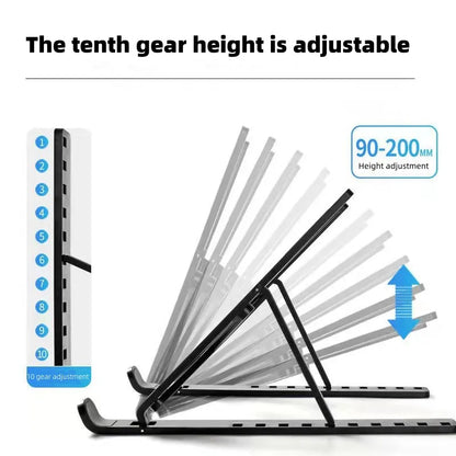 Foldable Laptop Stand Adjustable Portable Notebook