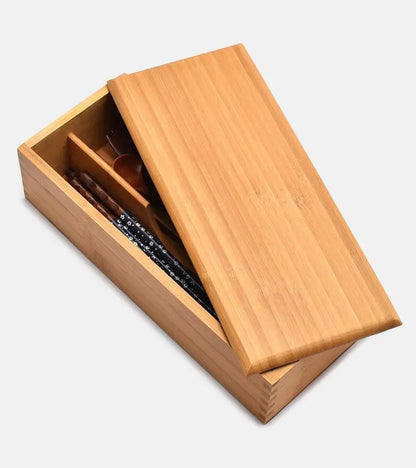 Bamboo Expandable Drawer Kitchen Organizer for Spoons Forks Knives cutleries