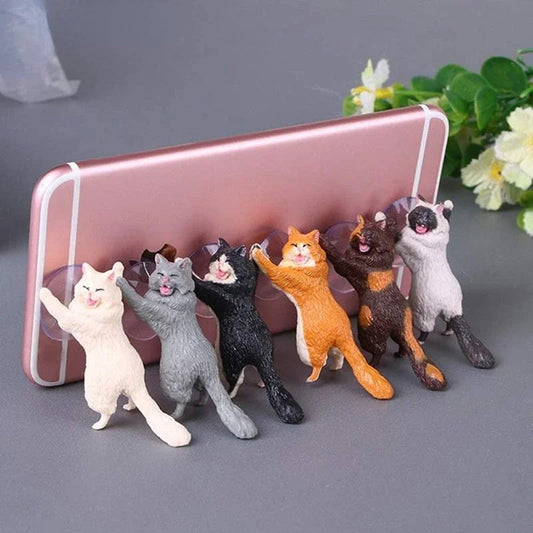 1PCS Cartoon Cat Universal  Support Holder Phone