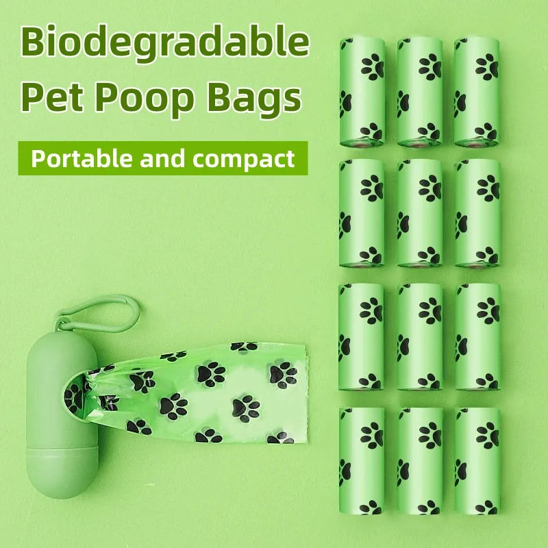 New Pet Biodegradable Trash Bag Dog Poop Bags