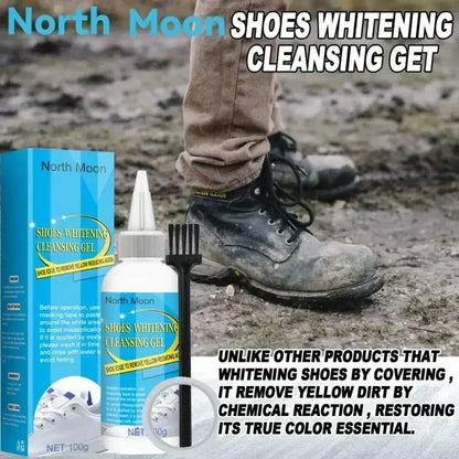 Shoes Cleaner Kit Removes Shoes Whitening Cleansing Gel