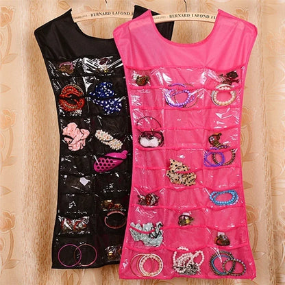 Hanging Storage Bag Jewelery Holder Necklace Bracelet Earring Ring