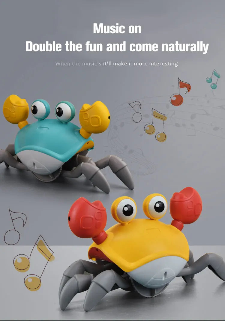 Dancing Crab Toy for Babies Crawling