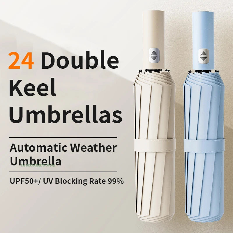 24-Bone Windproof Large Umbrella