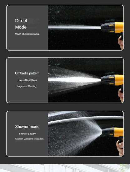 10-30 Meter Telescopic Water Pipe with High-pressure Nozzle Car Washing Tool