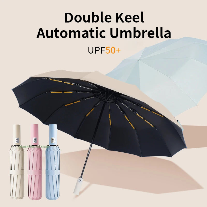 24-Bone Windproof Large Umbrella