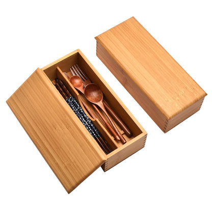 Bamboo Expandable Drawer Kitchen Organizer for Spoons Forks Knives cutleries