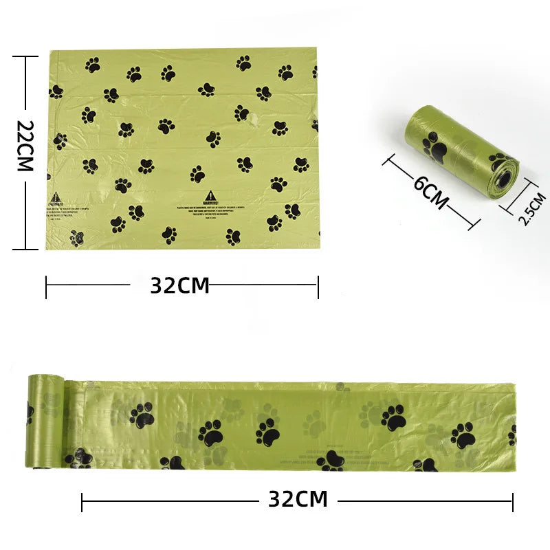 New Pet Biodegradable Trash Bag Dog Poop Bags