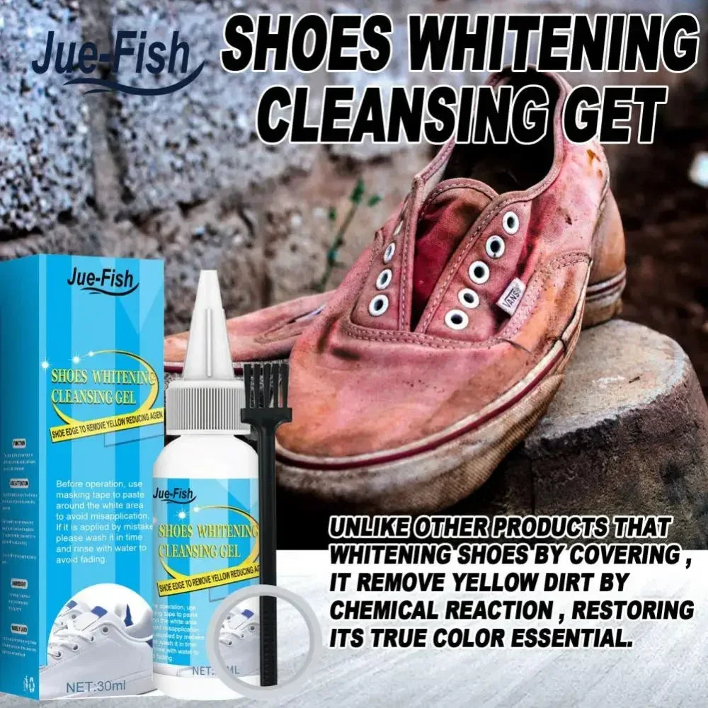 Shoes Cleaner Kit Removes Shoes Whitening Cleansing Gel