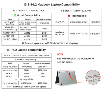 Genuine Leather Laptop Sleeve Case For Macbook Air M1 M2 M3 Pro 13 14 15 16 Inch Briefcase Dell HP Computer Cover Bag For Men