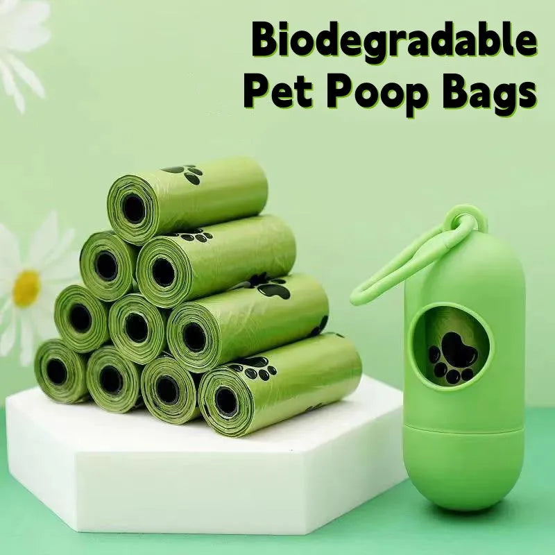 New Pet Biodegradable Trash Bag Dog Poop Bags