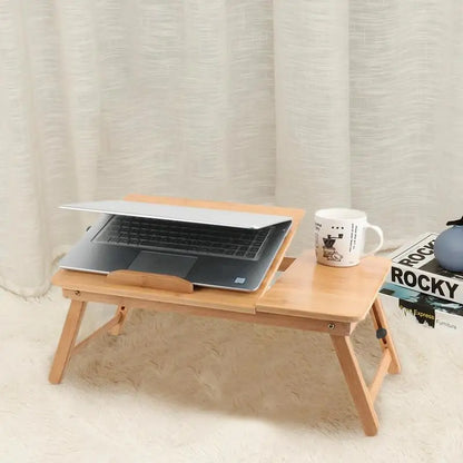 Laptop Lap bed  Desk 5 Adjustable Angles Drawer